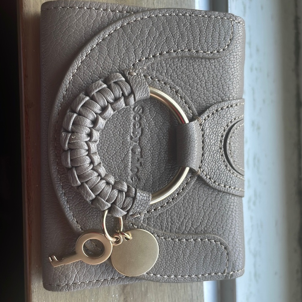 NEW! See By Chloe gray wallet!